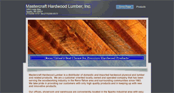 Desktop Screenshot of mastercrafthardwood.com